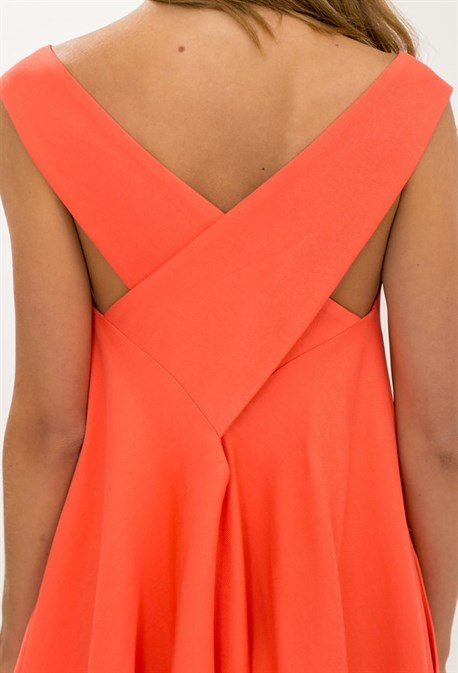 Платье с воланом - фото 54898