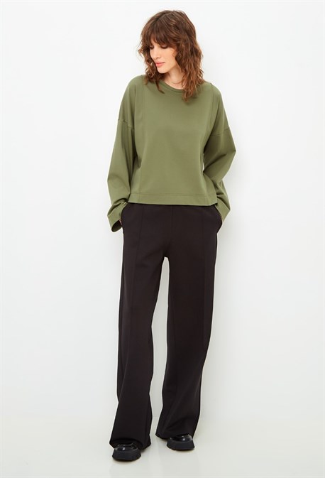 Широкие брюки - фото 54910 Широкие брюки - фото 54910