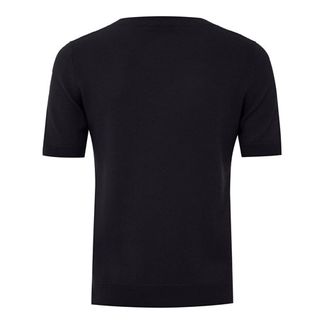 Джемпер кашемировый с коротким рукавом - фото 55862