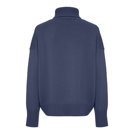 Свитер из кашемира и шерсти в стиле оверсайз - фото 55886