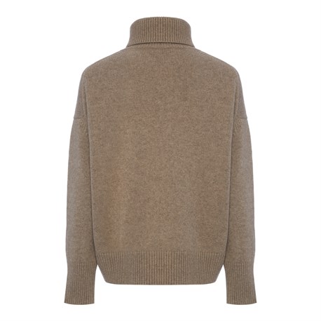 Свитер из кашемира и шерсти в стиле оверсайз - фото 55890