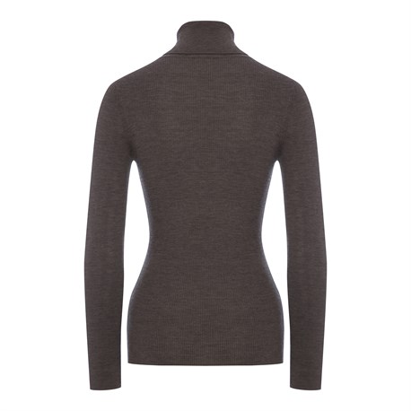 Базовая водолазка из шерсти - фото 55906