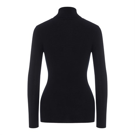 Базовая водолазка из шерсти - фото 55910