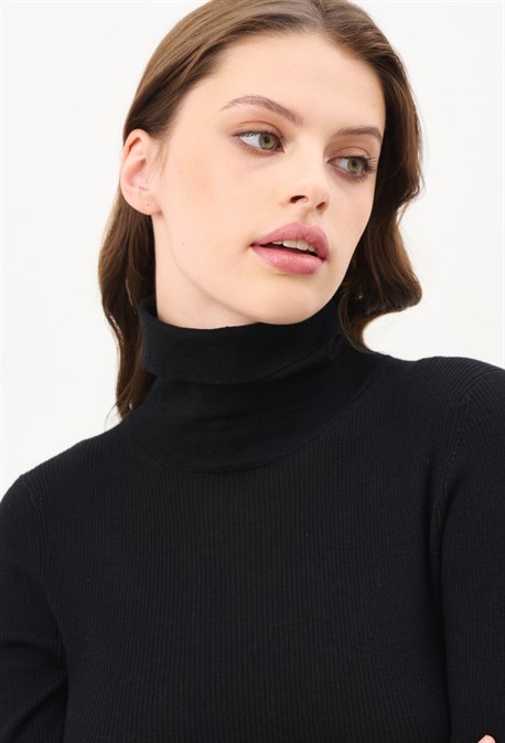 Базовая водолазка из шерсти - фото 55912