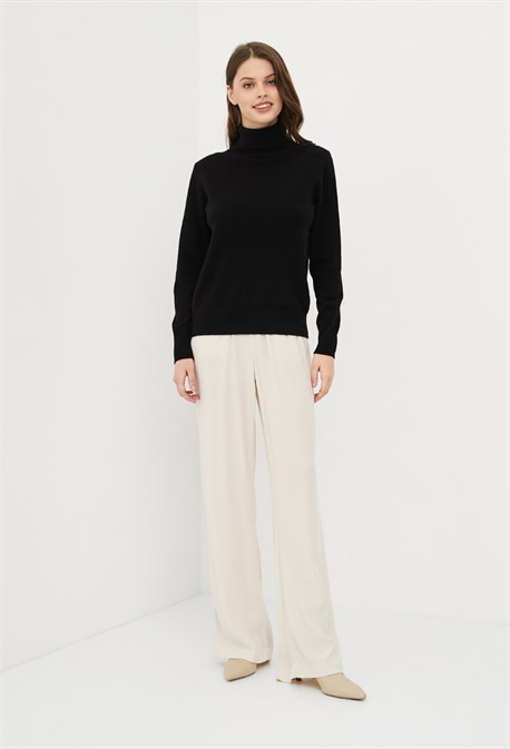 Базовый кашемировый свитер - фото 55916