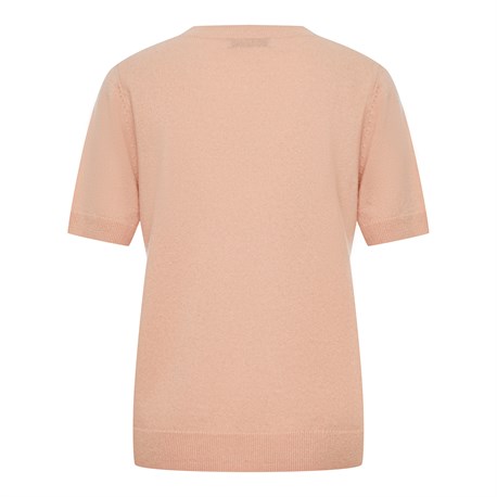 Джемпер кашемировый с коротким рукавом - фото 55930