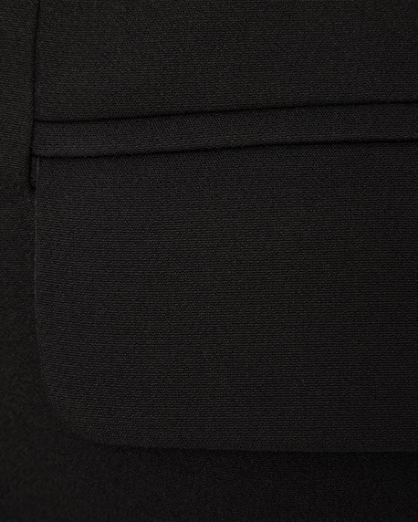 Удлиненный блейзер Black с воротником - фото 55943