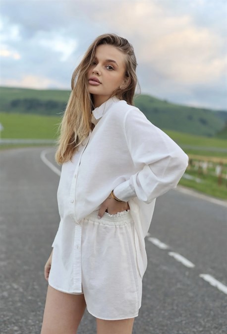 Льняной костюм - фото 56032