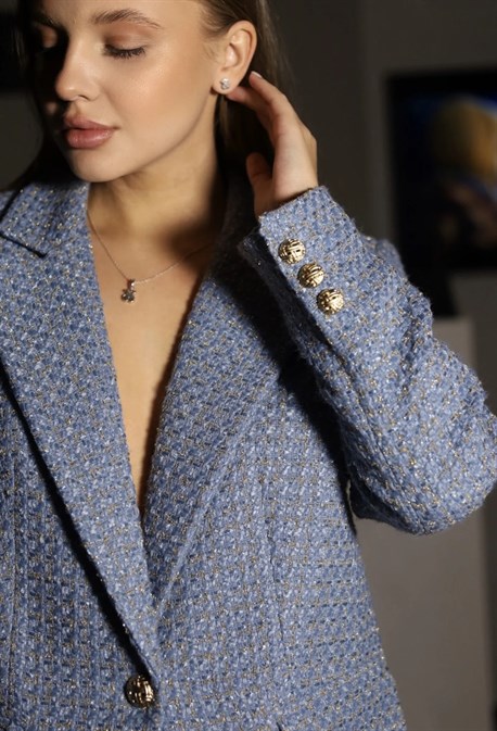 Твидовый жакет Gloria - фото 56256 Твидовый жакет Gloria - фото 56256