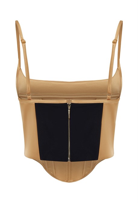 Корсет золото - фото 56463