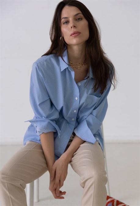 Рубашка Oversize - фото 57120