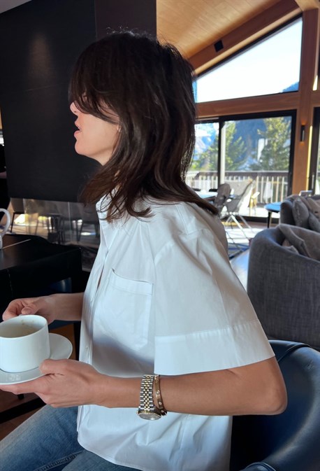 Рубашка с коротким рукавом - фото 57133