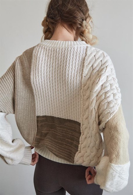 Свитер из кусочков - фото 57719