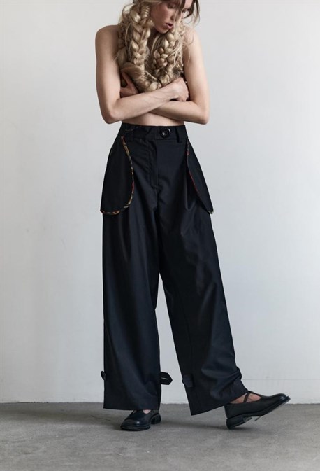 Брюки с карманами - фото 57730