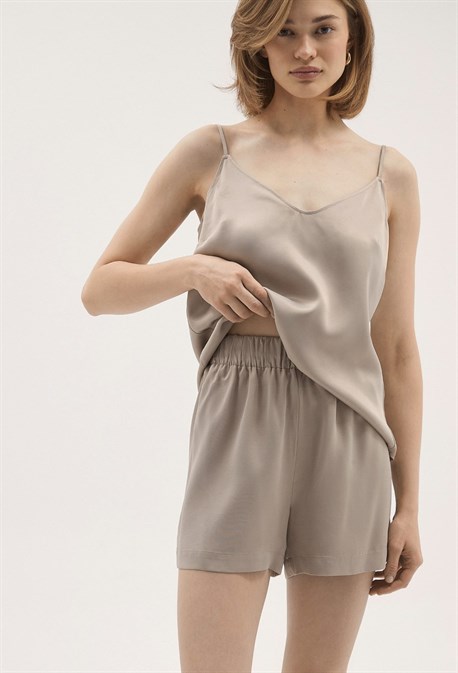 Шорты прямые удлиненные - фото 58027