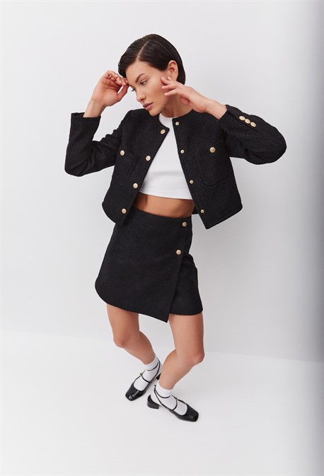 Жакет из твида БРИЖИТ - фото 58057