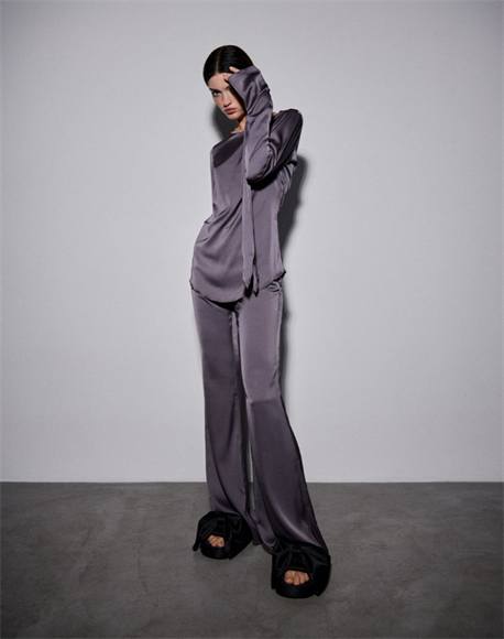 Брюки клеш - фото 58244