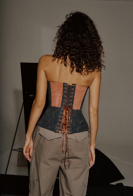 Корсет  с баской - фото 58726