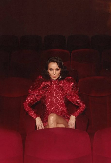 Платье с рукавами-буфами - фото 58789