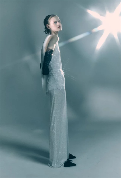 Брюки из пайетки - фото 58850