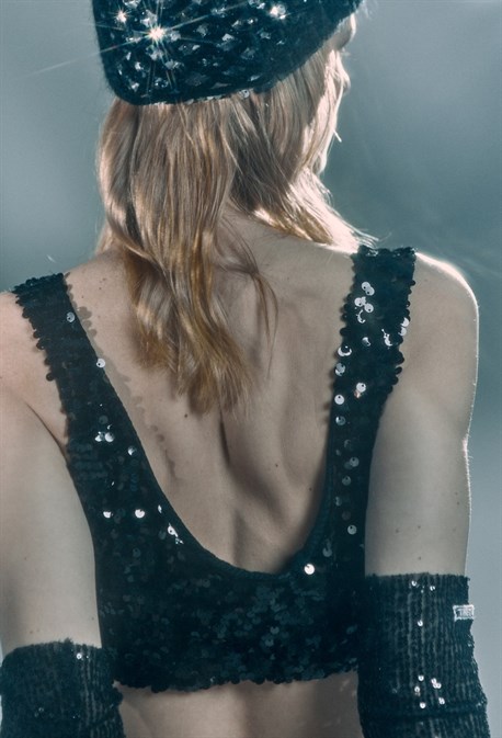 Топ и шорты из пайетки - фото 58868 Топ и шорты из пайетки - фото 58868