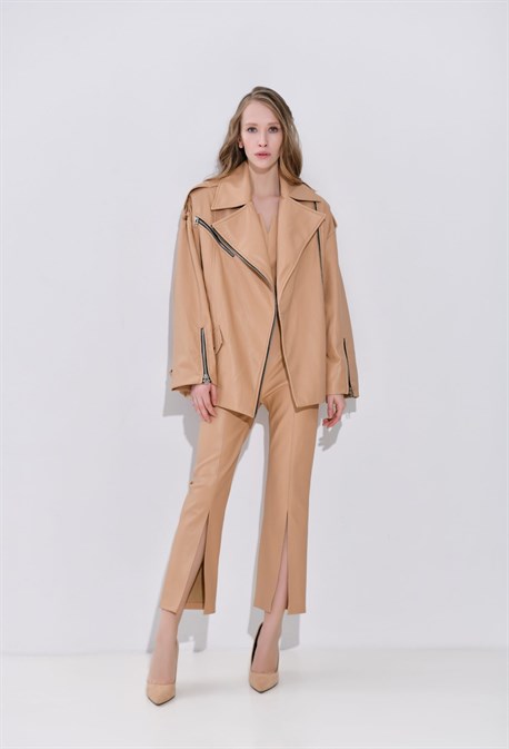 Куртка из эко-кожи - фото 58882