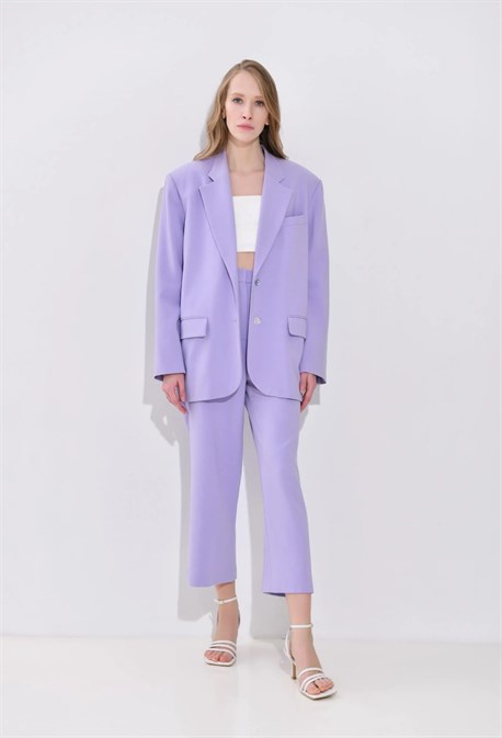 Костюм с укороченными брюками - фото 58943