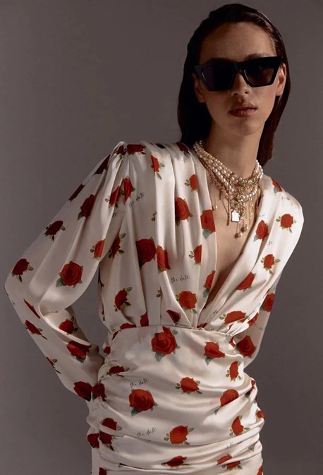 Платье с розами - фото 59002