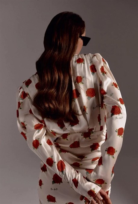 Платье с розами - фото 59004