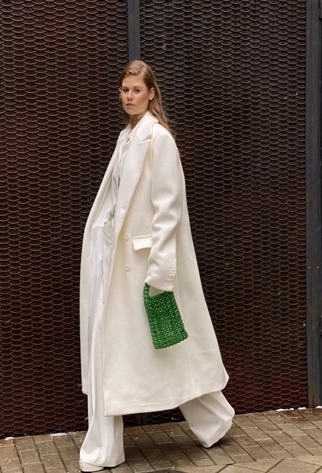 Пальто двубортное - фото 59022