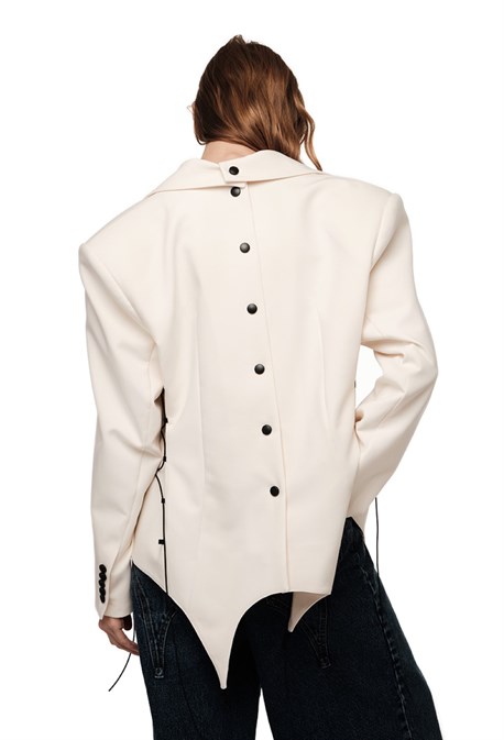 Пиджак с подвязками - фото 59082