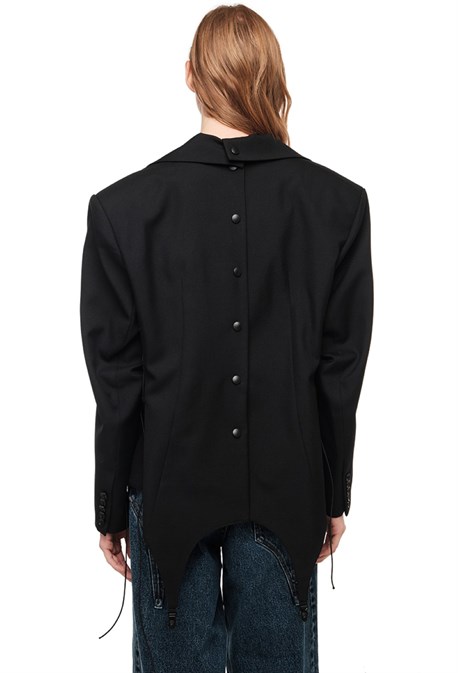 Пиджак с подвязками - фото 59084