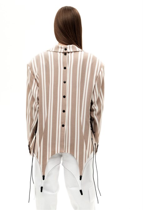 Пиджак-трансформер с подвязками - фото 59112