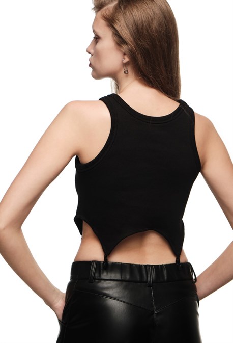 Топ в рубчик - фото 59234