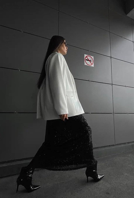 Юбка с пайетками - фото 59507