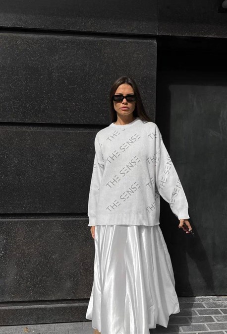 Свитер с лого The Sense - фото 59509