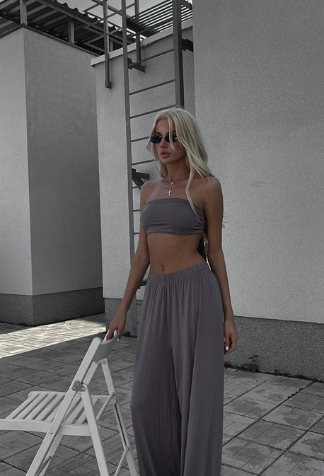 Брюки и топ из вискозы - фото 59558