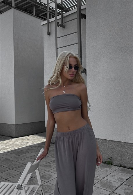 Брюки и топ из вискозы - фото 59559