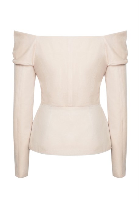 ЖАКЕТ С ОТКРЫТЫМИ ПЛЕЧАМИ - фото 61037