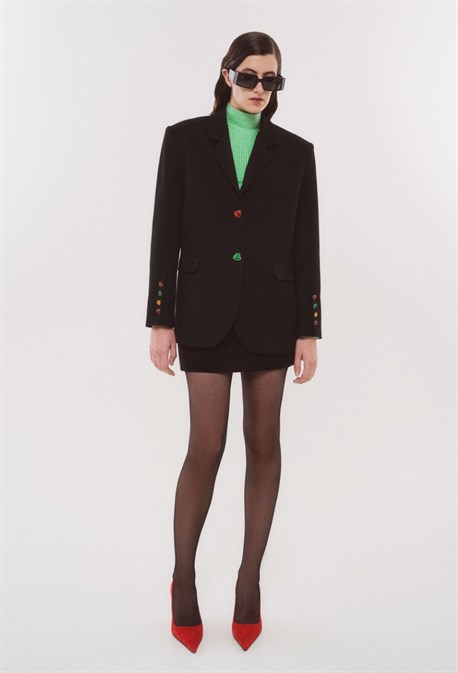 ЖАКЕТ С ДЕКОРОМ - фото 61115