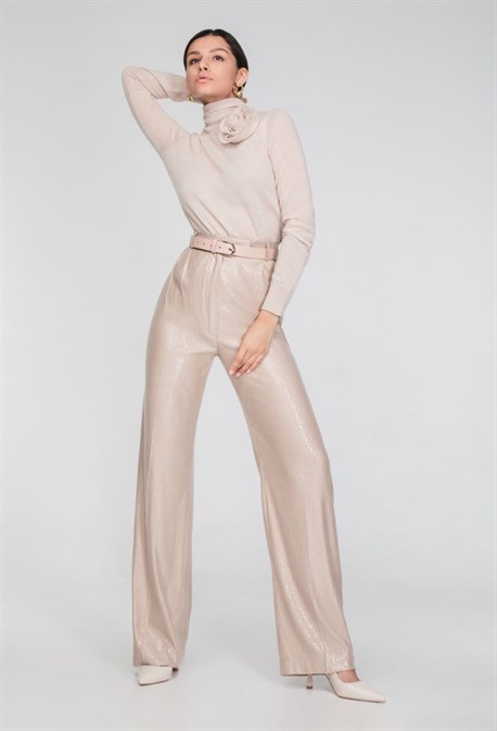 БРЮКИ ИЗ ПАЙЕТОК - фото 61174