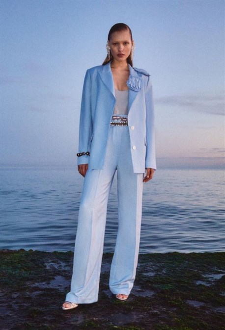 БРЮКИ ЛЬНЯНЫЕ - фото 61213