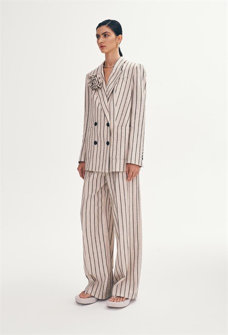 БРЮКИ СВОБОДНОГО КРОЯ - фото 61216