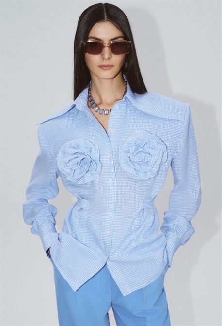 РУБАШКА С РОЗАМИ - фото 61284