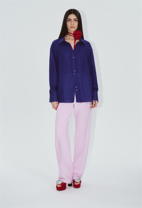 РУБАШКА С БАНТОМ - фото 61287