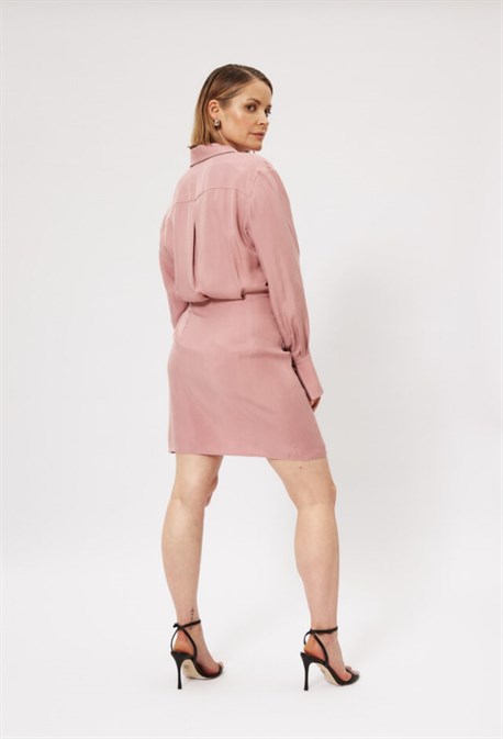 Платье мини с запахом - фото 61391 Платье мини с запахом - фото 61391