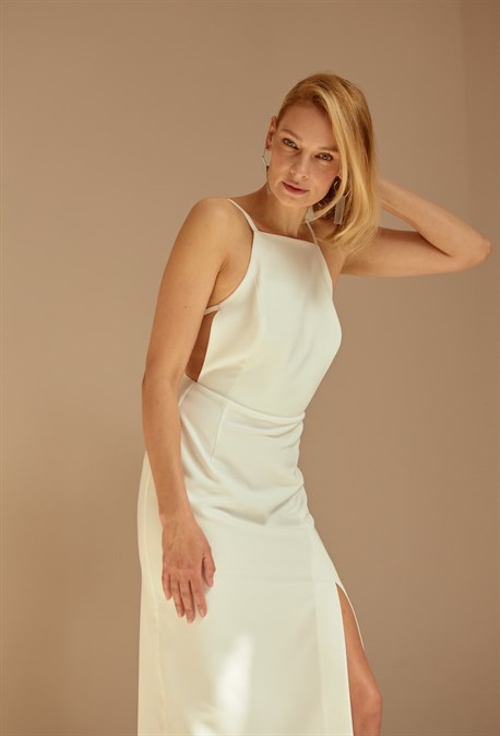 Платье с открытой спиной - фото 61393