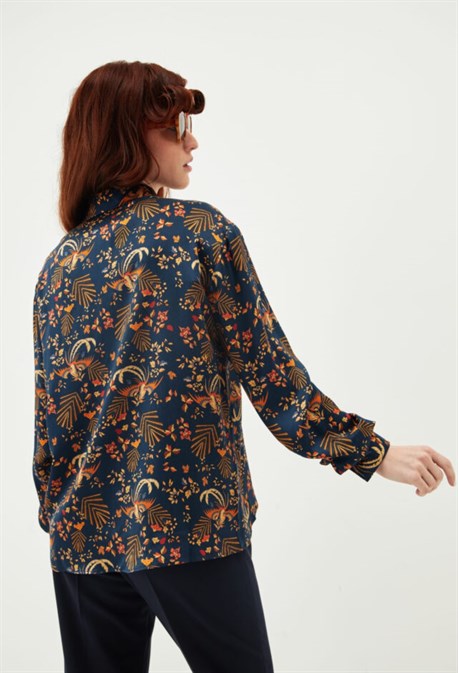 Рубашка шелковая - фото 61465