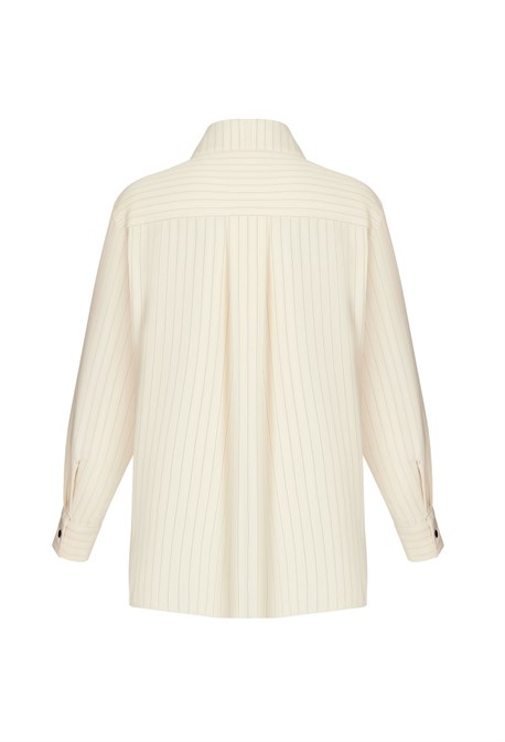 Рубашка в полоску - фото 61627