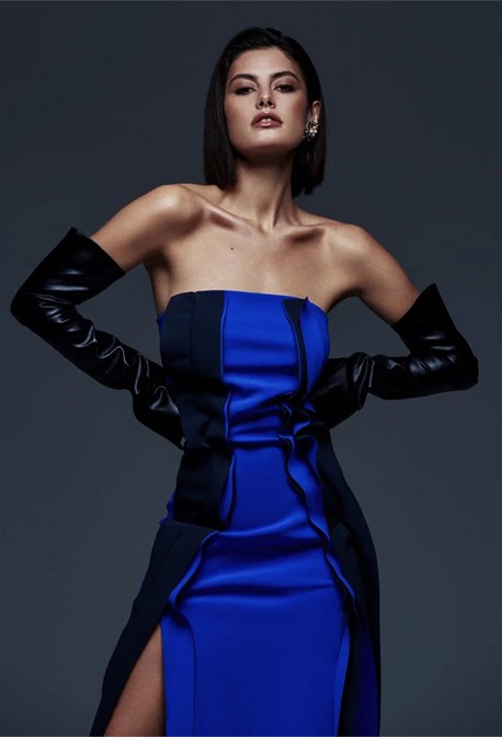 Платье с воланами - фото 61670